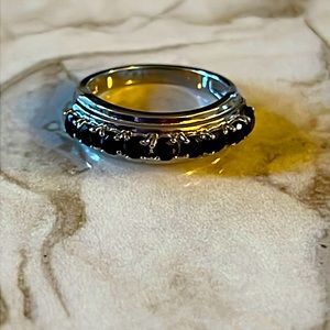 Black Spinel Ring